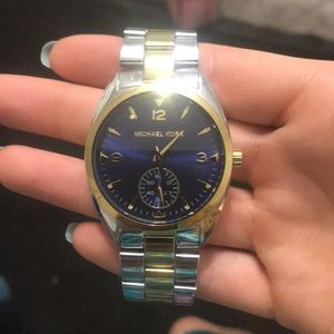 Michael Kors Blue Face Watch
